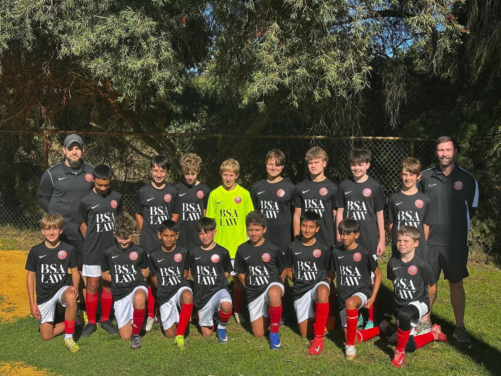 Supporting the Next Generation: BSA LAW Sponsors Wembley Downs U13s